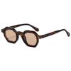 Retro Small Polygonal Frame Uv Protection Fashion Sunglasses For Men And Women