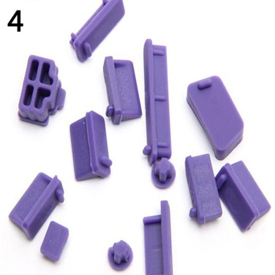 13Pcs Universal Silicone Anti Dust Port Plugs Cover Stopper for Laptop Notebook