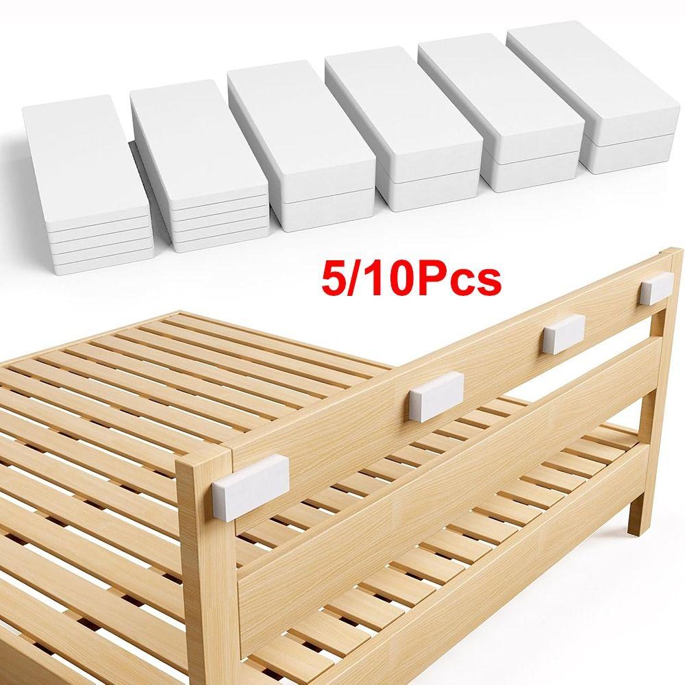 Double-sided Adhesive Furniture Wall Protectors Anti Vibration Shock Protection EVA Foam Pads Black White Headboard Bumper Bench