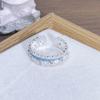 Enamel Oil Drop Flower Butterfly Opening Ring Niche Design Light Luxury High Sense Zircon Personality Ring Woman