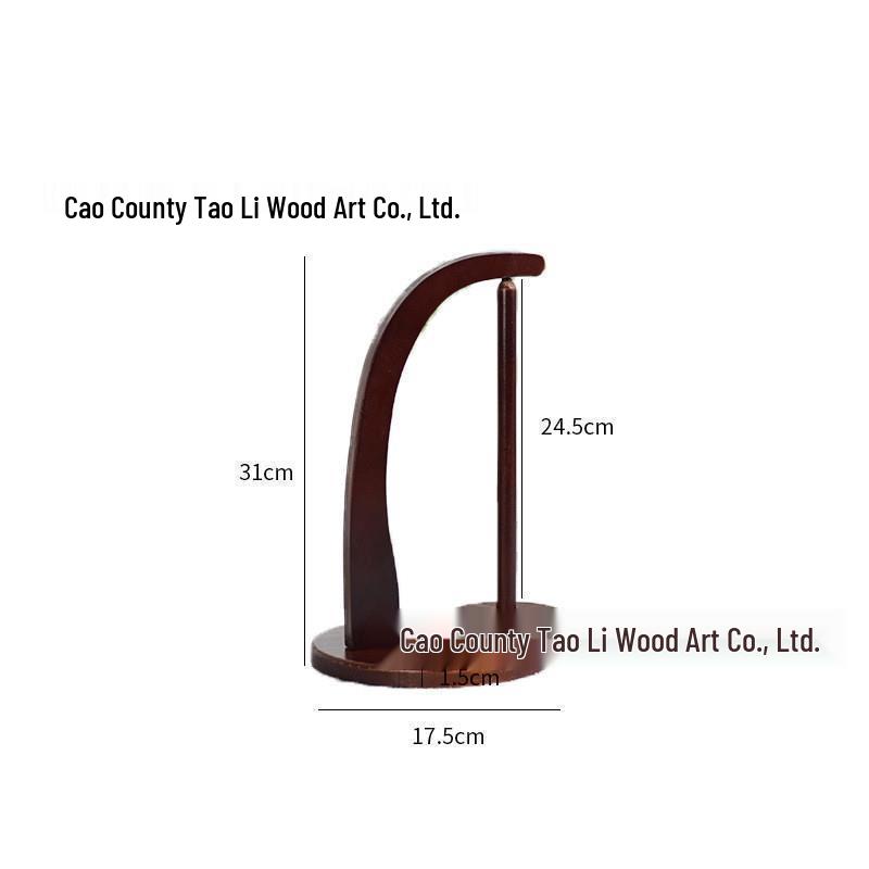 Buche Holz Drehbarer Garn- und Häkelwickler