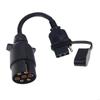Flexible 7 Pin Europe To 4 Pin American Trailer Light Converter Ensuring Secure Transfer For Tail Lights And Turn D7YA