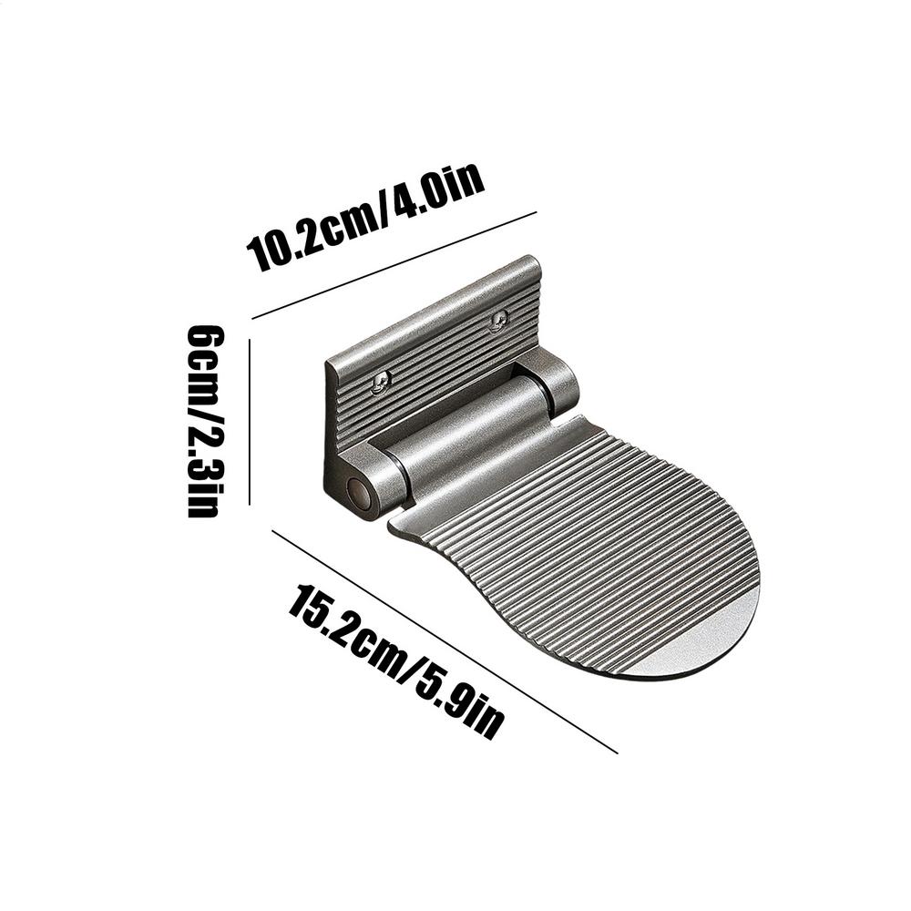 1pc Bathroom Footrest Shower Foot Rest Pedestal Pedal Foldable Wall Mounted Aluminium Alloy Shower Footstool Anti-slip