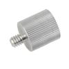 Aluminum Alloy 5/8'' To 1/4" Adapter for 1/4 Thread Laser Level Rangefinder 5/8" Tripod Stand Photographic Equipment Accessories