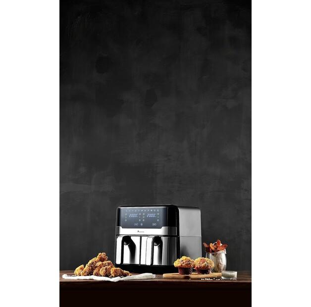 Фритюрница Masterpro Rocket Duo 900 черная (BGMP-9178-BK)