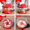 Manual Meat Grinder & Vegetable Chopper - Hand Crank for Dumpling Filling, Mincing, and Chopping - Free Shipping
