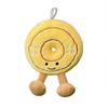 Creative Simulation Fitness Tools Dumbbell Kettlebell Barbell Pendant Plush Toy Bag Pendant Decoration Doll Gift