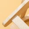 2 Pieces Pet Bowls Easy to Clean Ceramic Bowl with Wooden Stand Stable