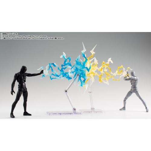 TAMASHII NATIONS Tamashii EFFECT THUNDER Blue Ver. for S.H.Figuarts, approximately 240mm, PVC & ABS figure effect parts