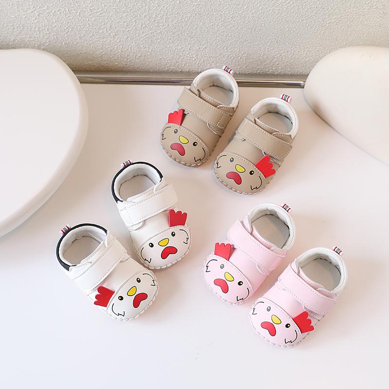 Baby Shoes Soft Sole 0-1 Years Old and A Half Spring and Autumn Baby Toddler Cartoon Shoes 3-15 Months Toddler Shoes