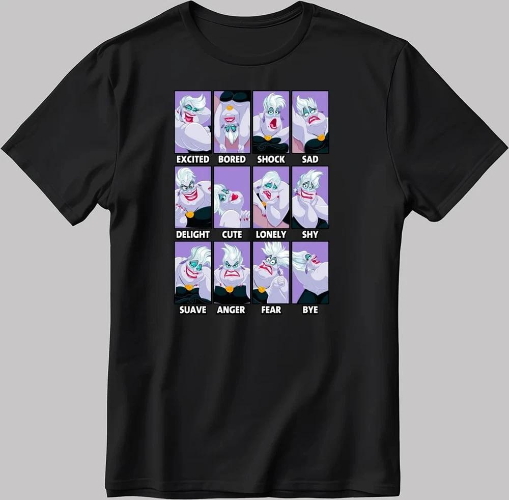 Evil Ursula Moods Black TShirt S