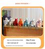 Cartoon Pony Plush Keychain – Horse Year Mascot Doll Pendant Backpack Accessory