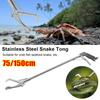 1Pcs Long Handle Snake Tongs Folding Snake Fish Catcher  for Crab Fish Seafood Snake