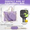 Large Capacity Pickleball Paddle Bag with Shoe Compartment Pickleball Racket Shoulder Bag