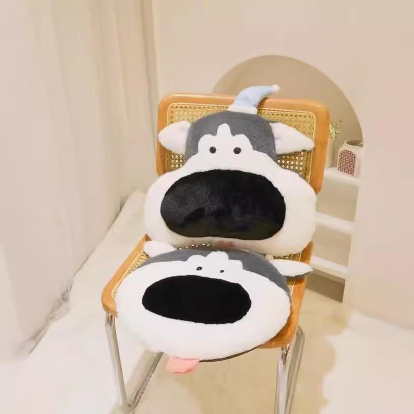 Dog Nose Big Cushion Husky Throw Pillow Car Pillow Plush Toy Soft Doll Fill