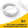 4M RGB Auto Car Interior Atmosphere Wire Light Strip LED Decor Lamp Accessories