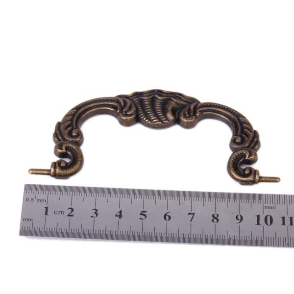 Brass Vintage Cupboard Cabinet Knob Kitchen Drawer Door Pull Handle Hardware