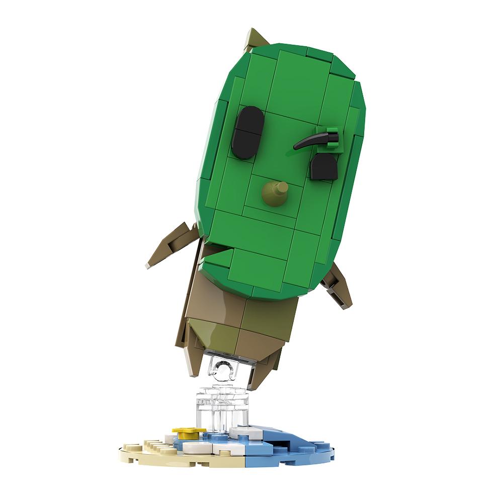 Gobricks Moc Zeldaed Yahaha Korok Brickheadz Model Bricks Zeldaed Game Figures Building Blocks Set Ruins Guardian Toys For Gift