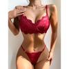 2025 Suspender Lace Perspective Sexy Lingerie Suit Women