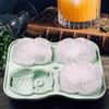 Multicavity Animal Owl Drink Ice Tray Big Eyes Bird Jelly Candy Chocolate Baking Set Summer Ice Cream Cake Decor Silicone Mold
