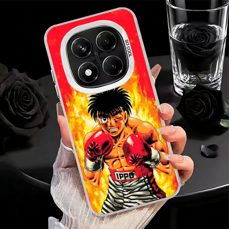 

Hajime No Ippo Anime Shockproof Phone Case for Xiaomi Redmi Note 15 14 13 12 Pro Plus 11 11S 11T 5G Cover Anti Fall Fundas Redmi Note14ProPlus