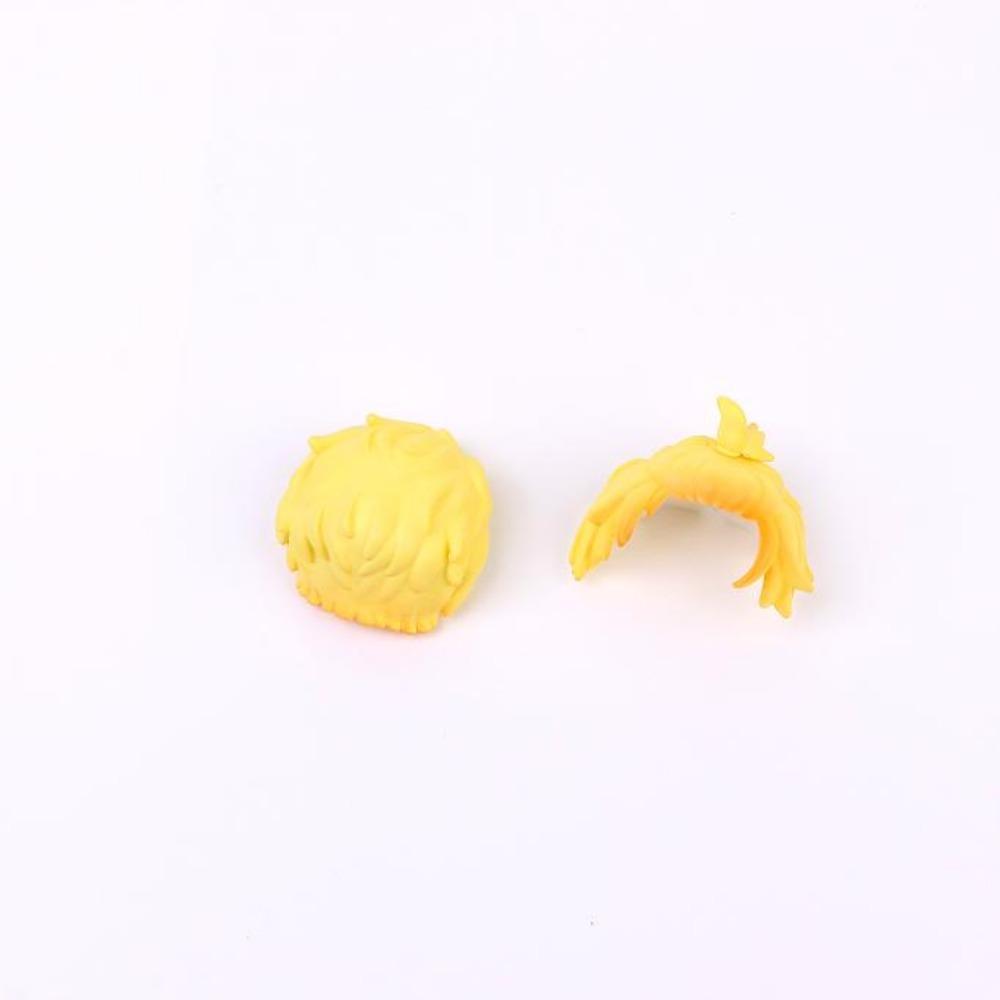 Ob11 Doll Plastic Hair Replacement Doll Hair Head Mold Accessories For Obitsu11 Gsc Body 1/12 Bjd Head Shell Doll Body Boy Girl