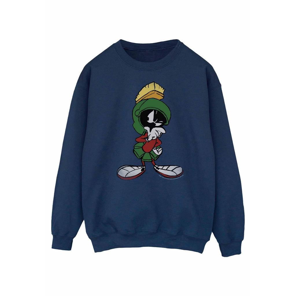 Looney Tunes Mens Marvin The Martian Pose Sweatshirt