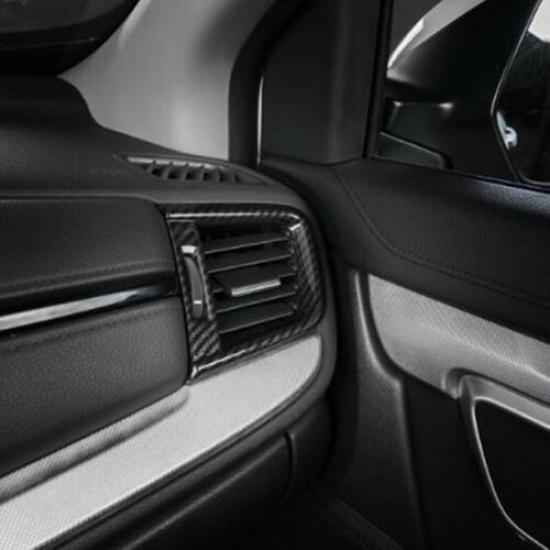 Carbon Fiber Side Air Vent Outlet Cover Trim For Honda CR-V CRV 2017-2021 2022