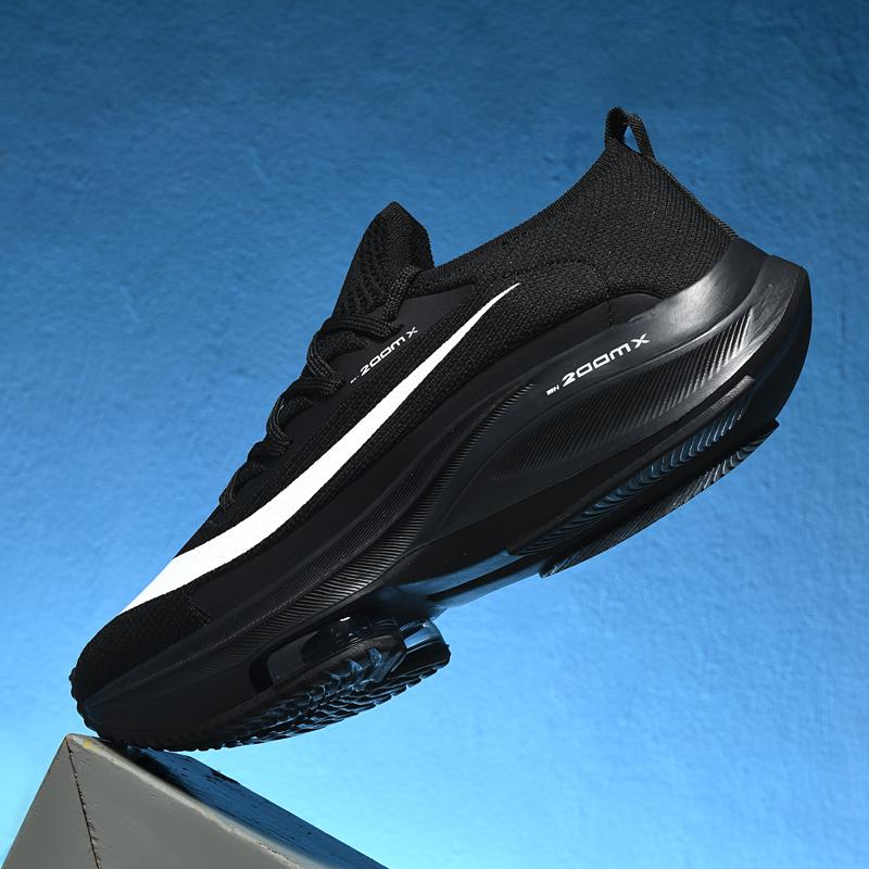 Marathon AirCushion Men Sports Running Shoes Breathable Lightweight Womens Comfortable Athletic Training Nonskid Sneakers Tennis