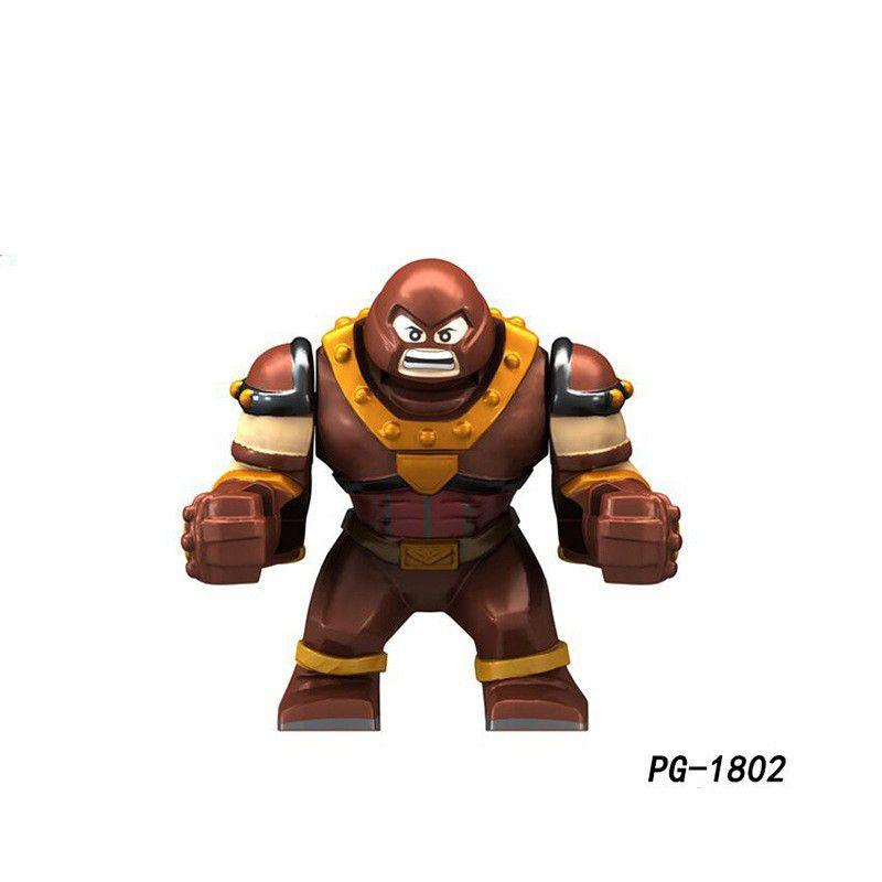 Super British Minifigure Son Of Hulk Red Tank Mud Face Serum Rhino Venom