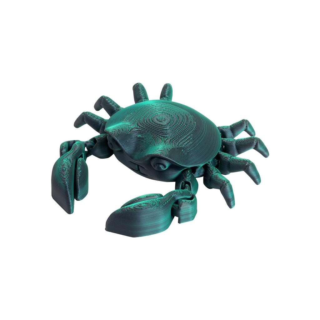 3D tištěný krab, kloubový model, flexibilní kloubové zvíře, soška mořského živočicha, levné 3D tištěné předměty, úleva od stresu, úleva od podrážděnosti, hračky pro ADHD