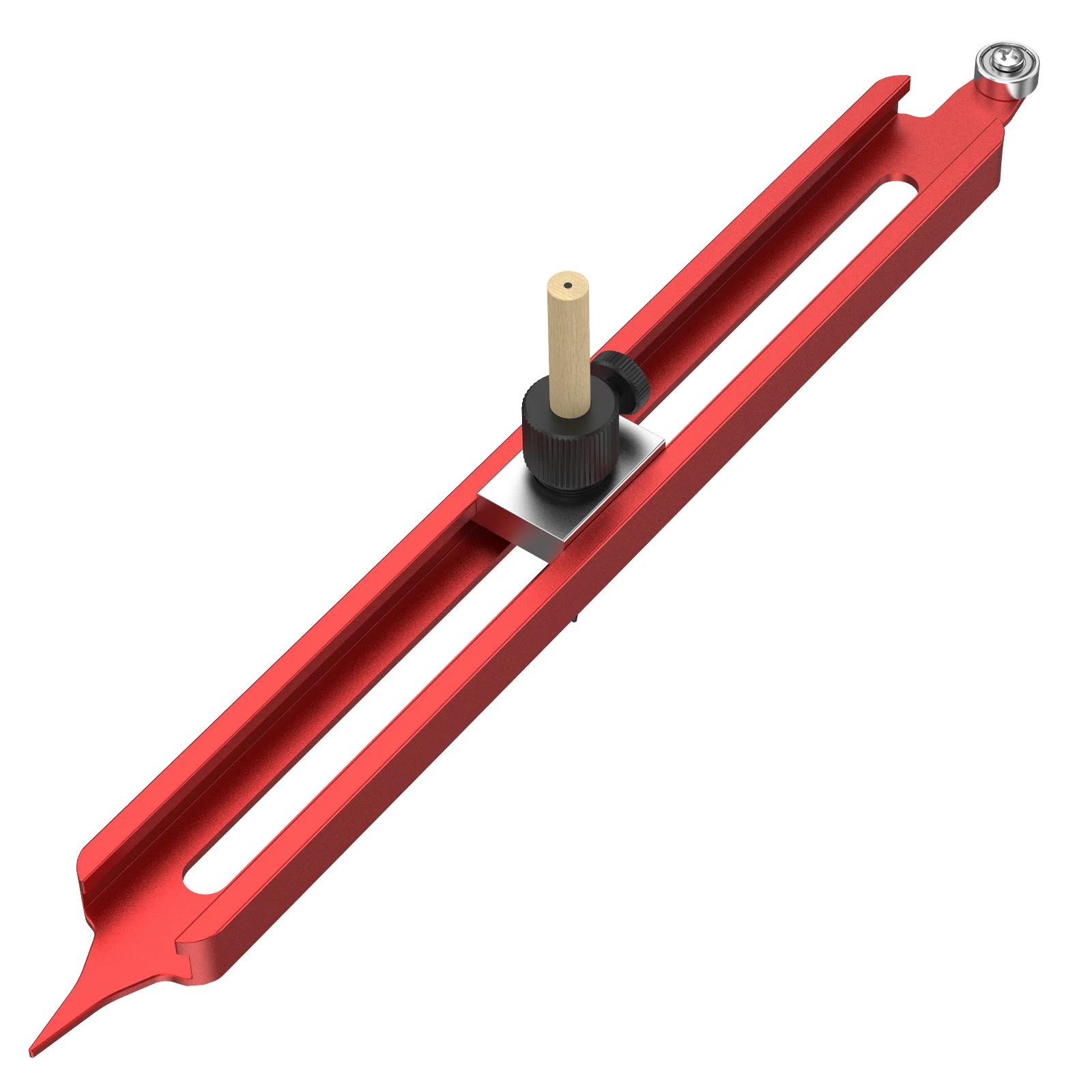 

Profile Scribing Ruler Precise Contour Scribe Tool with Pencil Holder Woodworking Edge Corner Measuring Profile Duplicator