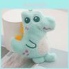 Adorable Plush Dinosaur Keychain Cute Cartoon Style Bag Accessory And Car Charm