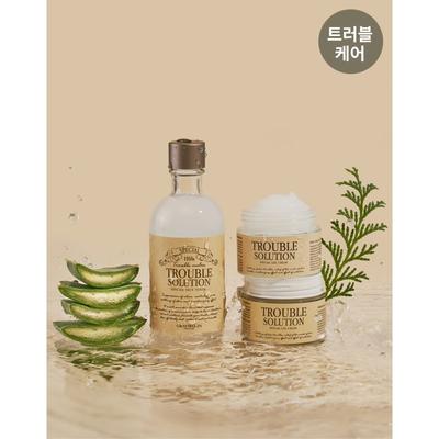 Trouble Solution Special 2-piece Set (130ml Skin Toner + 50g Gel Cream)