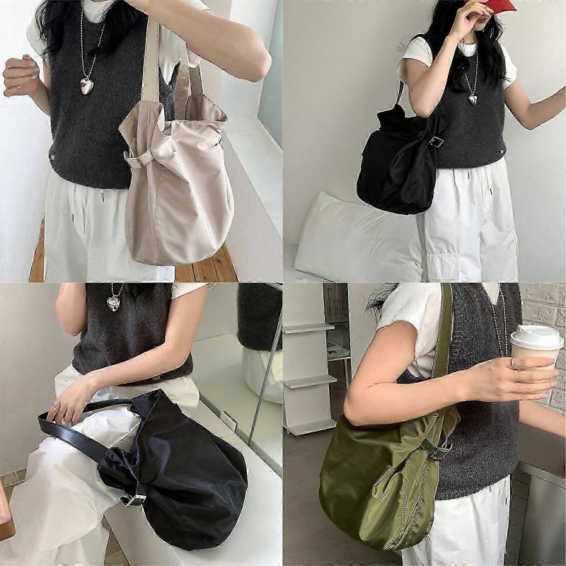 Elegant and Functional Undrarm Bag For Everyday Use Large Shoulder Bag Casual Underarm Purse Fashion Individuals Apricot