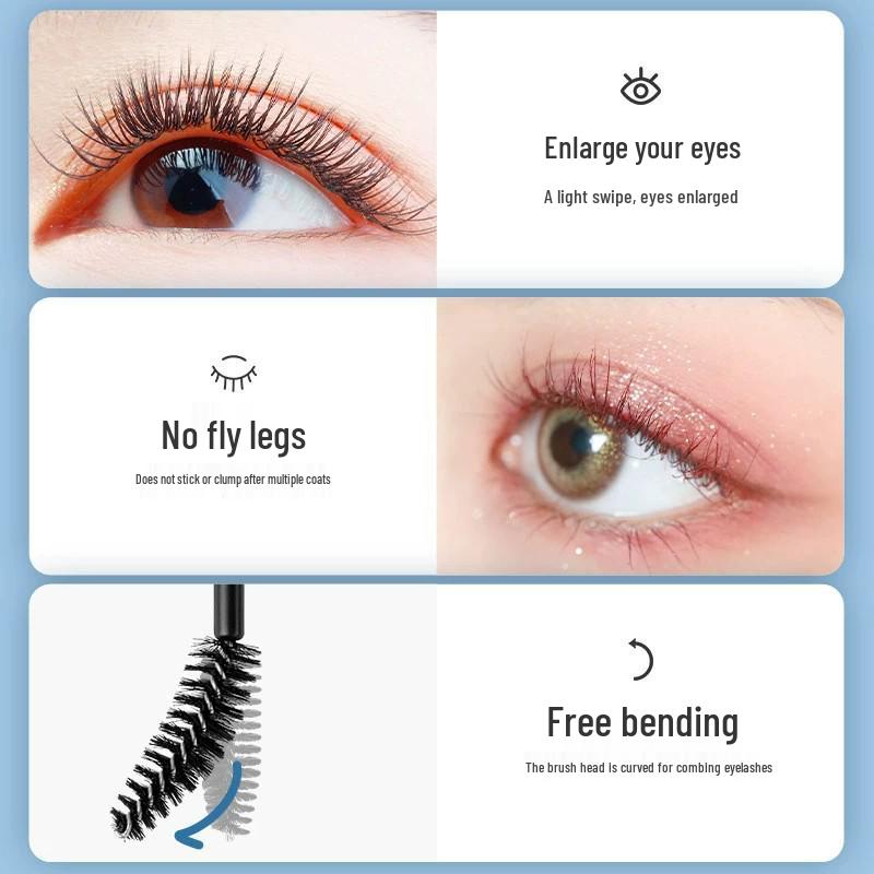 Curved Disposable Eyelash & Eyebrow Brush Comb - Precision Lash Makeup Tool