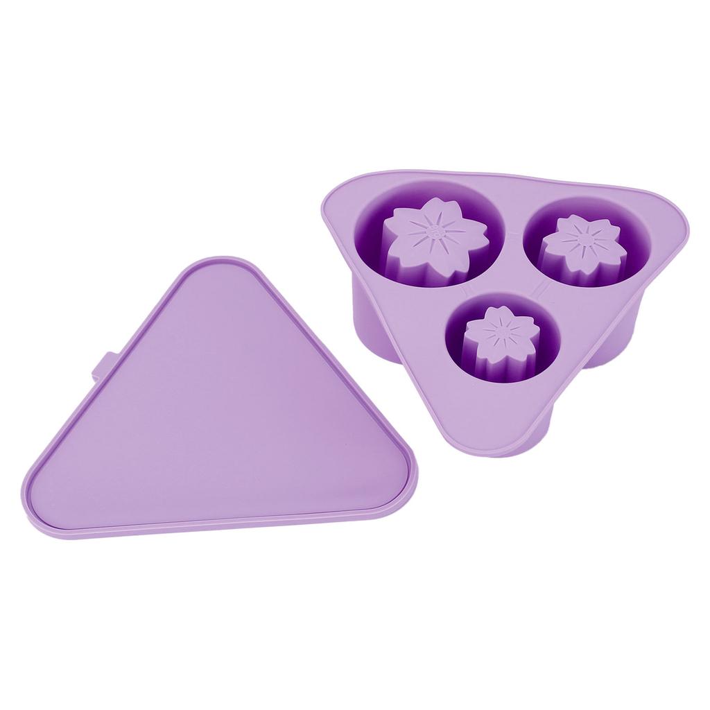 Ice Cube Tray Large Capacity Food Grade Silicone Hollow Cylinder Ice Cube Maker with Lid for 20 30