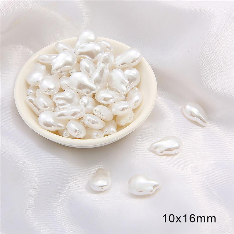 High-Gloss Irregular Imitation Pearl DIY Jewelry Kit - Bracelet, Pendant, Headdress Charms