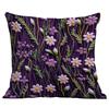 New Imitation Embroidered Floral Pillowcase Short Velvet Double-sided Printed Home Sofa Cushion Pillowcase