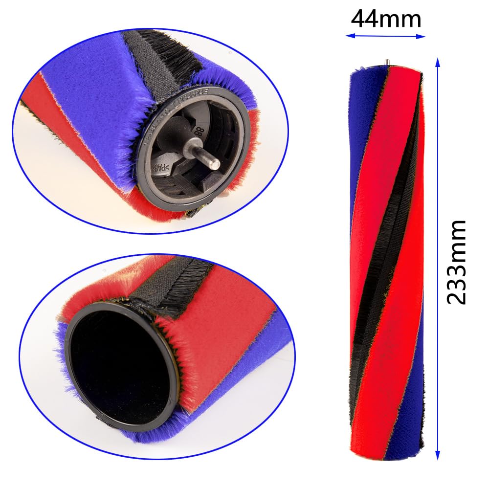 Soft Roller Cleaner Head Rotating Brush for Slim Series V8 Slim SV16 SV20 SV22 Vacuum Cleaner Compatible Replacement Brush Replacement Parts Vacuum