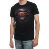 Bioworld DC Comics Superman Homem de Aço Logo Camiseta Preta Masculina (Médio)