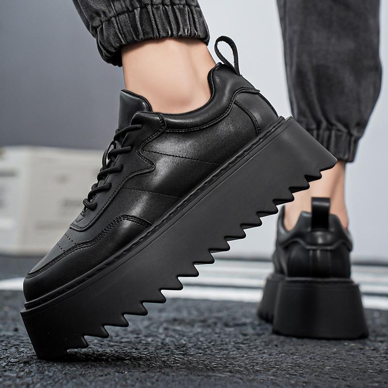 Men Casual Sneakers Platform Skateboard Vulcanized Shoes Running Tennis Sports Shoes Lace Up High Quality Outdoor Sneakers