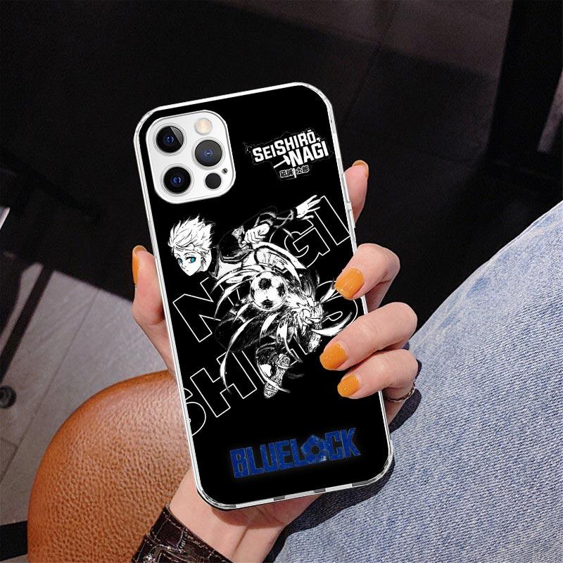 Custodia per Telefono Blue Lock Nagi Seishiro Per iPhone 17 Air 16 Pro Max 16E 15 + 14 Plus 11 12 13 Mini 7 8 SE Copertura con Stampa Regalo Fundas