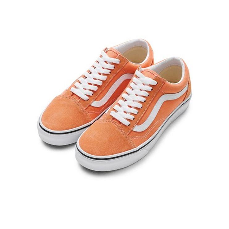 Vans Tênis de Skate Cano Baixo Old Skool Feminino Laranja VN0A38G19GC