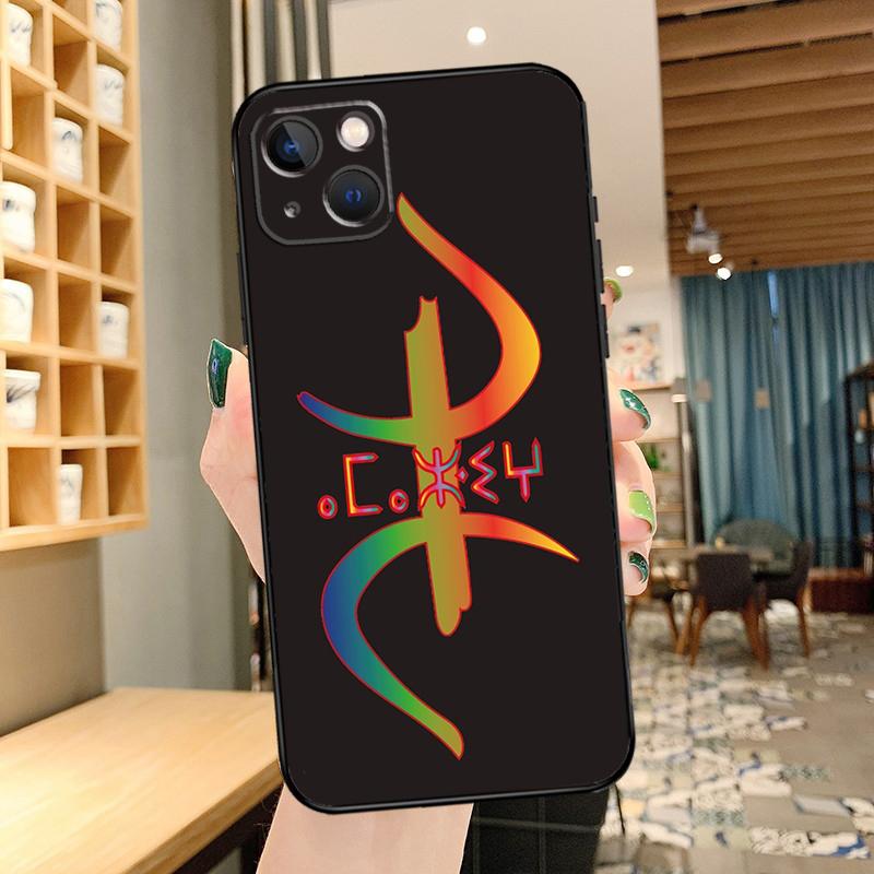 Amazigh Flag Phone Case For iPhone 16 17 Pro Max 14 13 12 11 15 Pro Max Mini 15 16 Plus 16e 17 Air Cover