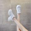 Chaussures Daddy pour femmes, nouvelles chaussures décontractées polyvalentes, baskets décontractées respirantes à semelles épaisses pour femmes