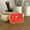 Fashion Solid Color Coin Purse Mini Lightweight Headphone Bag Canvas Cash Wallet Women