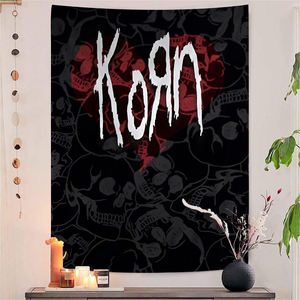 KkornRock Hippie Wall Hanging Tapestries Bohemian Wall Tapestries Mandala INS Home Decor
