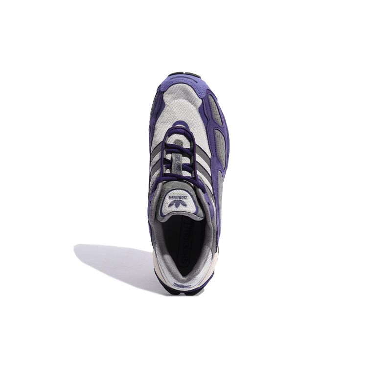 adidas Originals Shadowturf Retro Leichter Sportstoff Langlebige Low-Top Freizeitschuhe Unisex Sneaker Grau Lila HP7745