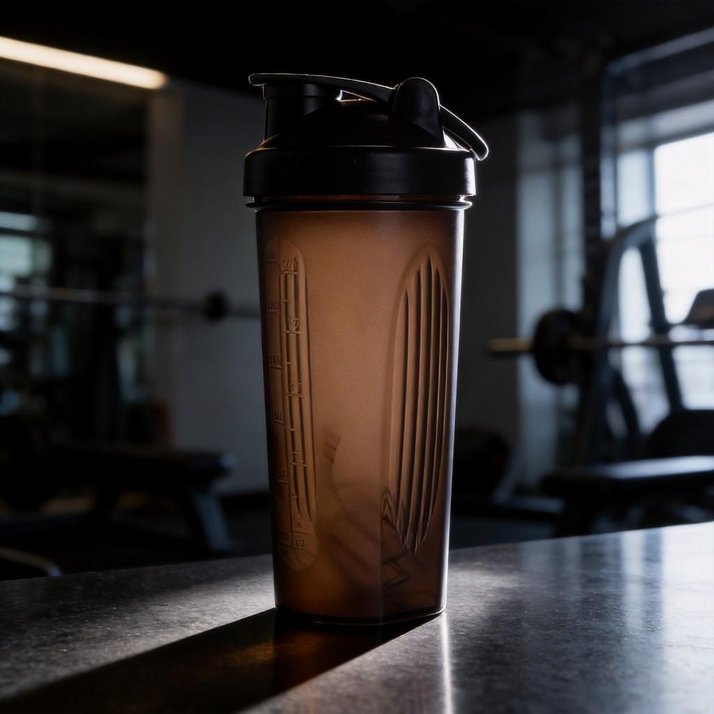 Fitness Protein Shaker Flasche Mit Auslaufsicherem Verschluss Für Fitnessstudio-Enthusiasten Und Sportler